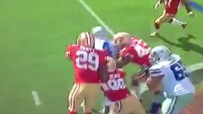 ▶︎ Questionable call flips momentum in 49ers-Cowboys game