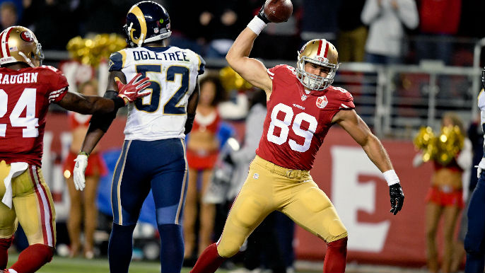 TE Vance McDonald out vs. Cowboys