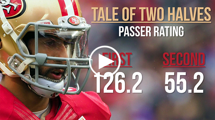 Colin Kaepernick: A Tale of two halves