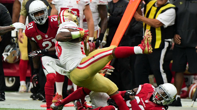 Gutsy effort from 49ers falls just short in Arizona