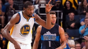 All four Warriors superstars show up in 116-95 romp over Dallas