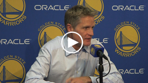 Kerr: Green changed first play of Thunder game to give ball to KD