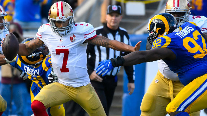 Kap engineers fourth quarter comeback to snap 49ers’ 13-game losing streak