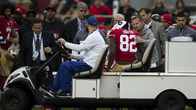 49ers place Torrey Smith on injured reserve