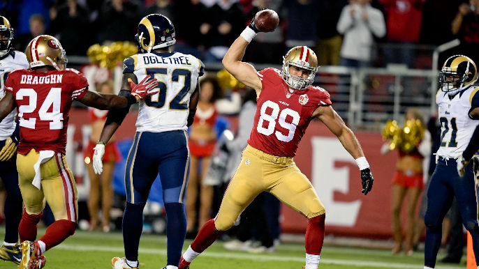 49ers shopping TE Vance McDonald [report]