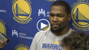 Kevin Durant takes ‘full credit’ for Porzingis’ unicorn nickname