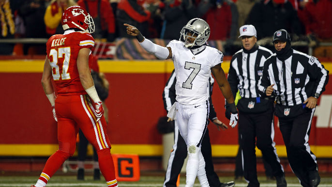 Travis Kelce trolls Marquette King with dance, Raiders punter responds on Twitter