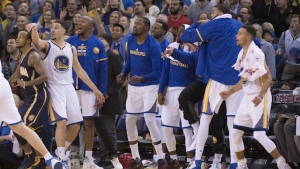 What was the more impressive Klay Thompson performance?
