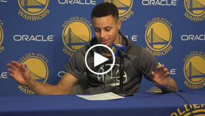 Curry explains tunnel run celebration, reflects on Klay’s 60 point night
