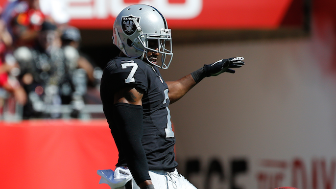 Marquette King throws penalty flag following roughing the kicker call