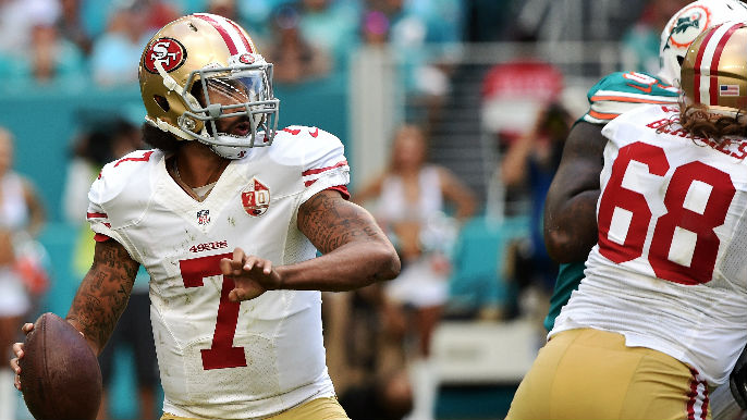 Young: Kaepernick benefiting from opposing teams ‘not paying attention’