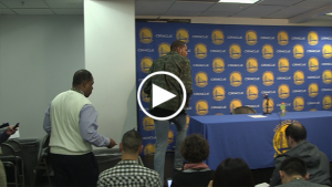 Full Kevin Durant press conference following 40-point performance against OKC