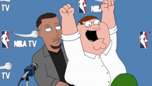 Steph Curry makes appearance on Family Guy