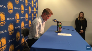 Kerr highlights Draymond’s defense in 46-point blowout