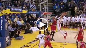 JaVale McGee throws down vicious two-handed slam
