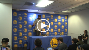Fire alarm goes off before Kevin Durant’s postgame press conference