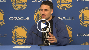 Klay Thompson says he’s going to try to catch an alligator in New Orleans