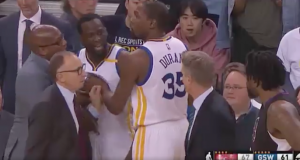 Kerr, Draymond reveal 3rd quarter interaction following technical foul