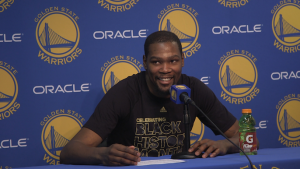 Durant backtracks after complimenting Draymond’s ‘composure’