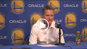 Kerr jokes about Matthew Dellavedova being booed by Warrior fans