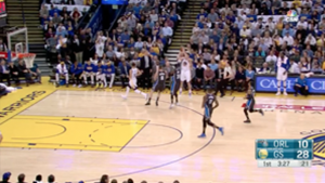 Klay Thompson earns third 20-point quarter of the season