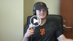 Christian Arroyo talks about potential call-up to Giants
