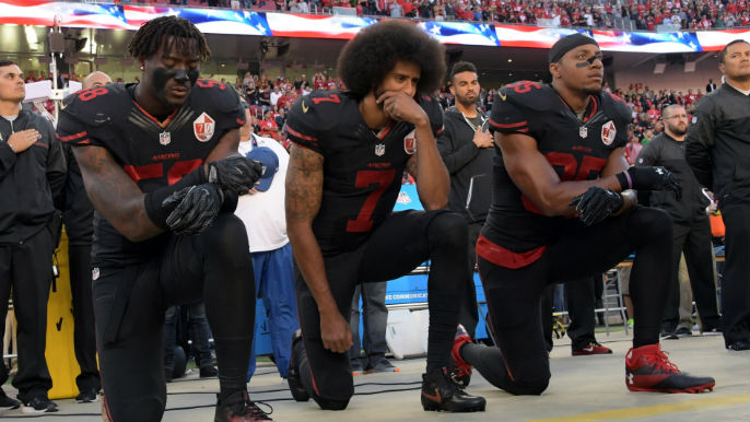 Colin Kaepernick to stand during National Anthem next season [report]