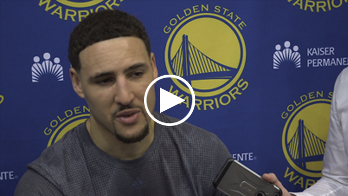 Klay Thompson explains source of work ethic