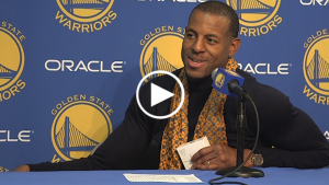 Iguodala jokingly attributes 20-point performance to successful driving range session