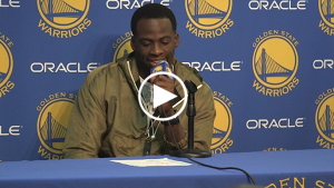 Draymond Green on why Klay Thompson scores in bunches: ‘He has a torch’