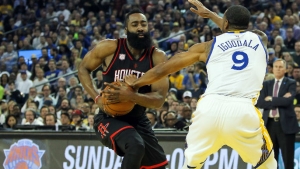 The Warriors have dominated James Harden this year