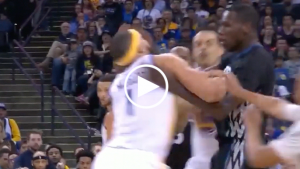 McGee, Dieng engage in shoving match