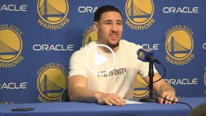 Klay Thompson gives credit to Bay Area weather for recent hot streak