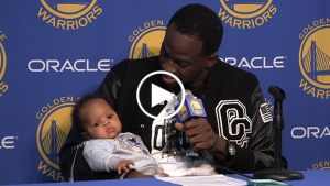Draymond Green says his son ‘locks in’ when he watches Dad play