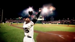 Giants make tribute videos for Barry Bonds, Javier Lopez on opening day