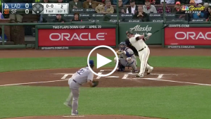 Arroyo’s first big league hit comes off Clayton Kershaw