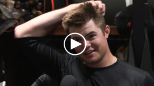 Arroyo shares thought process during his game-winning home run