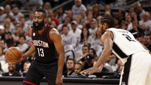Rockets hit 22 3s, dismantle Spurs 126-99 in Game 1