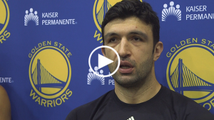 Zaza Pachulia says Warriors will have Barnes, Livingston for Game 1 vs. Utah