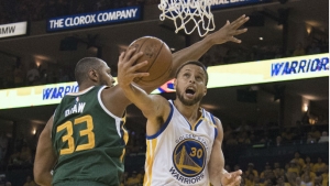 Warriors push Jazz around for 106-94 Game 1 win
