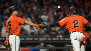 Span scratched from lineup with hand soreness