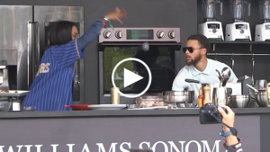 Ayesha Curry drops bars at BottleRock, drops mic