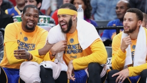 JaVale McGee wears Shaq hat to Game 1 of NBA Finals