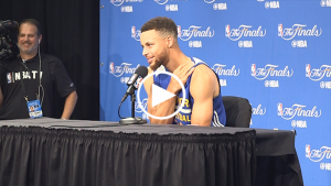 Curry throws shade at Rihanna when asked if Warriors play her music