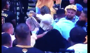 Cameras catch fight breaking out in Oracle Arena stands after Warriors Game 2 win