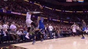 Iguodala on LeBron kick: Won’t ‘say someone should not play, because you want everybody to be at full strength, right?’