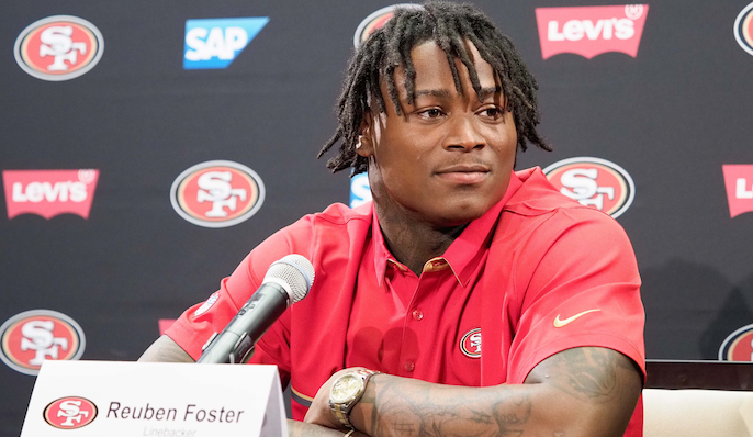 49ers sign first-round pick Reuben Foster