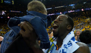 Less than 24 hours after winning second championship, Draymond Green was back in the gym