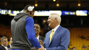 West on time with Warriors: ‘I have never been around a nicer group of people in my life’