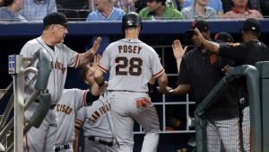 Crick’s long-awaited Major League debut well received by Bochy, Giants